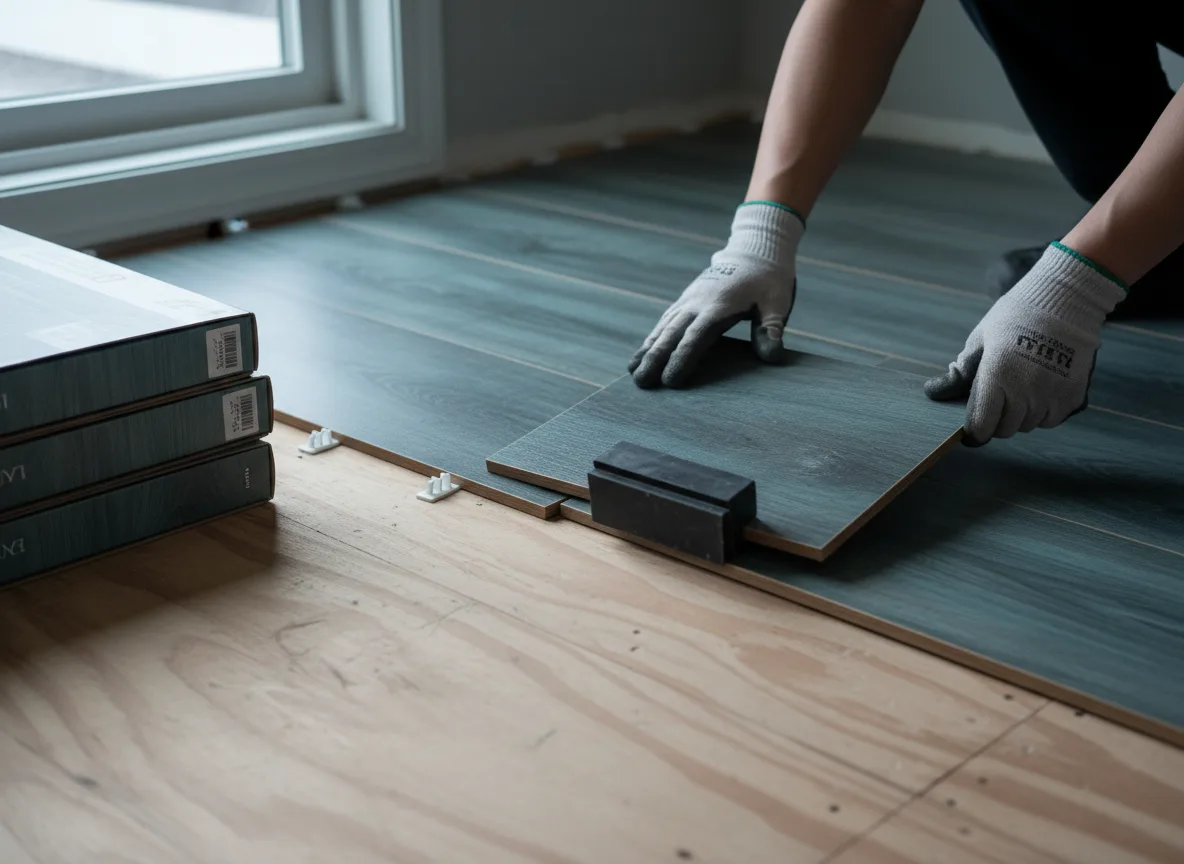 Luxury Vinyl Plank Installation company in Martensdale, IA
